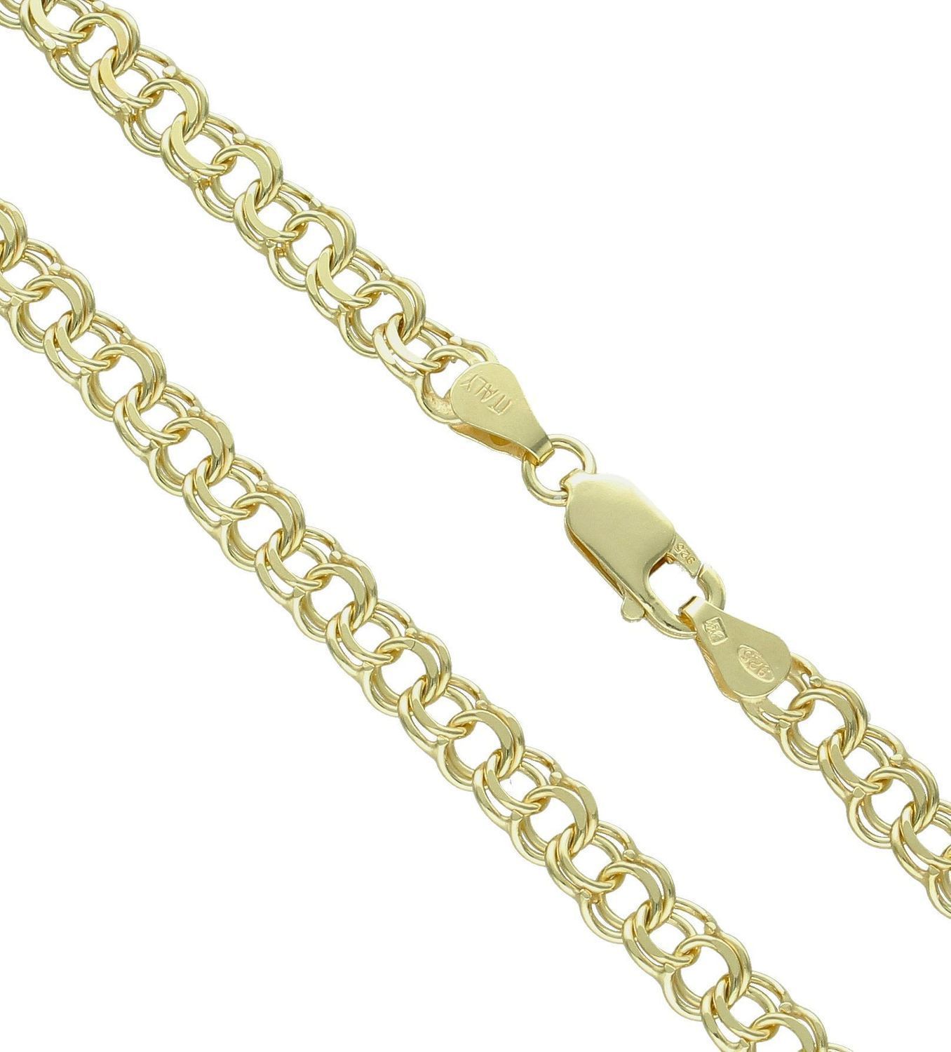  srebrny łańcuszek pozłacany garibaldi 925 5,4 mm DIA-LAN-12527-925 męski damski elegancki biżuteria (1).jpg